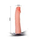 Жіночий страпон реалістичний - Strap-On, PVC Material, Fresh вид 6