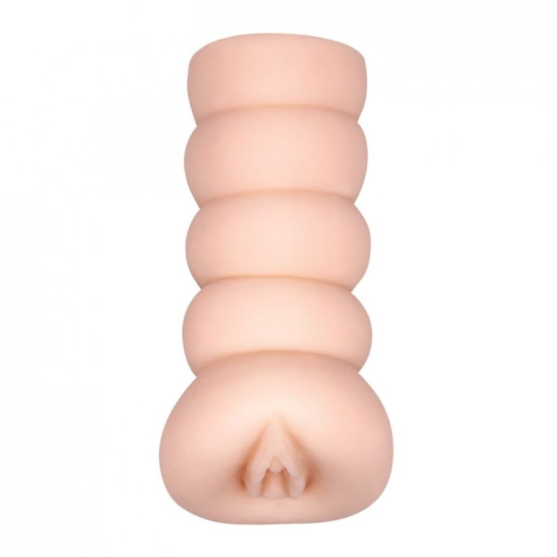 Мастурбатор вагіна реалістичний Baile бежевий, 13 х 7 см вид 3