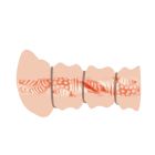 Мастурбатор вагіна реалістична з кільцями Crazy Bull Masturbator Vagina вид 5