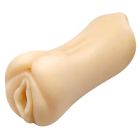 Двосторонній реалістичний мастурботор, вагіна-ротик, тілесного кольору вид 2