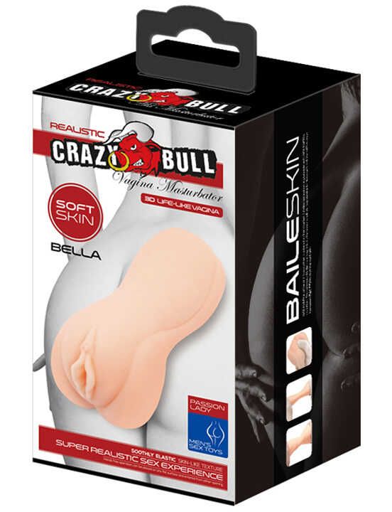 Мастурбатор реалістичний вагіна бежевий, 15 х 1.5 см вид 5