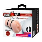 Мастурбатор із кібершкіри Crazy Bull Leona реалістичний, 15.4 см х 7.1 см вид 8