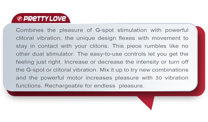 Вібратор-кролик, перезарядний PRETTY LOVE рожевий, 19 х 3.2 см вид 12