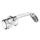 Насадка на член з анальною ялинкою PRETTY LOVE Penis Sleeve Rilley 4 кульки 2-2.6 см, прозора вид 6