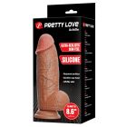Реалістичний фалоімітатор великий PRETTY LOVE на присосці, 22 х 5.2 см вид 7