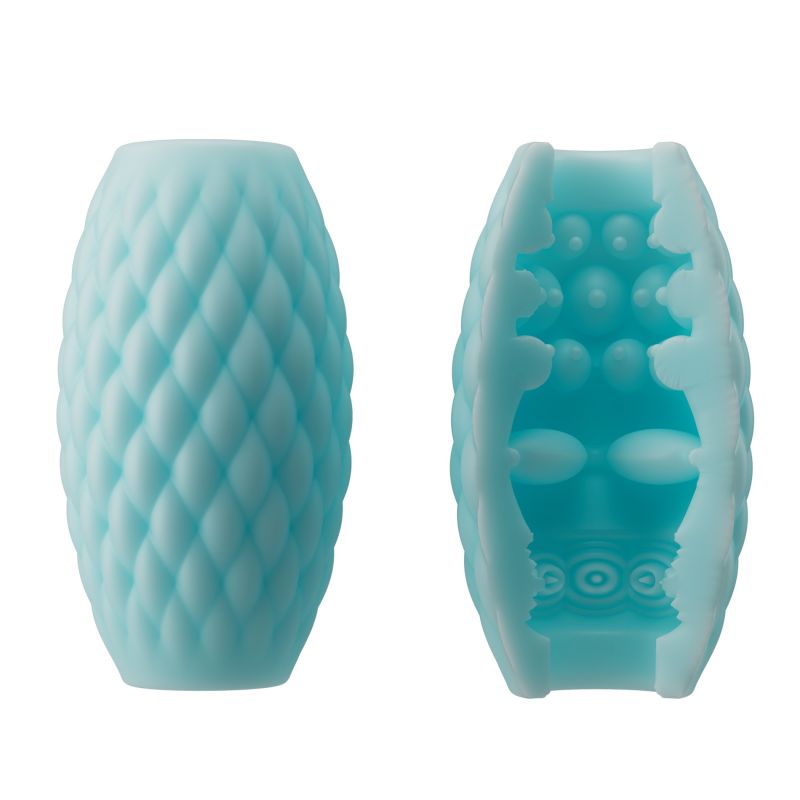 Мастурбатор яйце PRETTY LOVE Athena Eros блакитний, 7.6 х 4.2 см вид 5