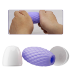 Мастурбатор яйце PRETTY LOVE Athena Eros фіолет, 7.6 х 4.2 см вид 7