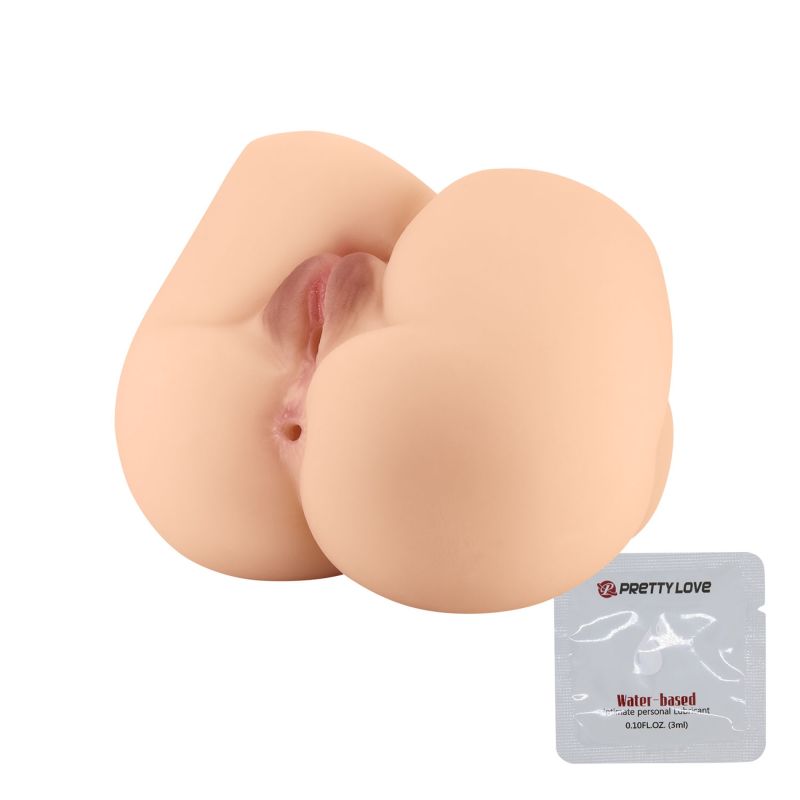 Мастурбатор анус і вагіна Crazy Bull Rolonda сідниці, 17.1 х 14.5 х 14.9 см вид 5