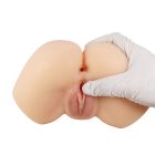 Мастурбатор сідниці з вібрацією Crazy Bull Hailey анус та вагіна, тілесний, 13.8 х 20.8 см вид 7