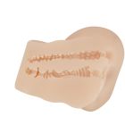 Мастурбатор сідниці з вібрацією Crazy Bull Hailey анус та вагіна, тілесний, 13.8 х 20.8 см вид 11