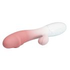 Вібратор-кролик PRETTY LOVE Snappy з реалістичною головкою, рожевий, 19 х 3.2 см вид 4