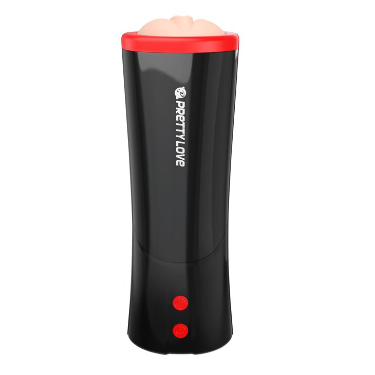 Автоматичний мастурбатор Pretty Love Ozzy тілесний, 24 см вид 3