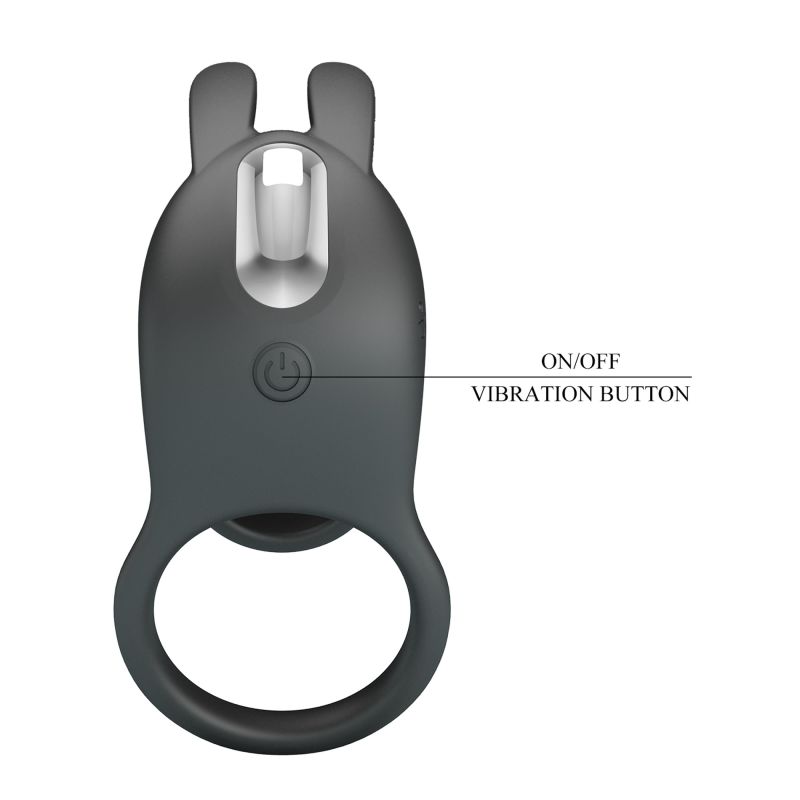 Віброкільце Pretty Love з кліторальною стимуляцією вид 8