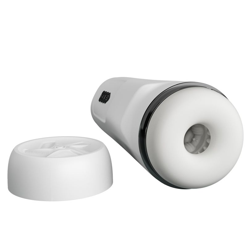 Вібромастурбатор з функцією всмоктування Pretty Love Sienna та стогонами, білий, 25 см вид 3