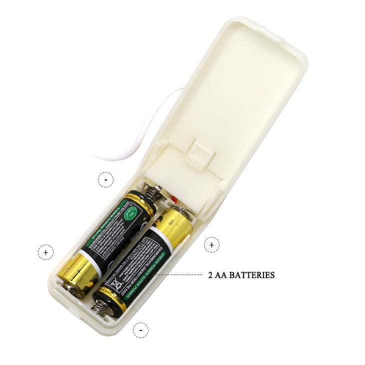Подвійний вібратор BAILE на присосці з пультом і лубрикантом, бежевий, 20 × 2,5–3,6 см вид 9