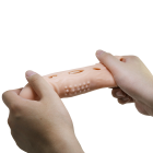 Подовжуюча вібронасадка на пеніс Pretty Love Brad, бежева, 21,3 × 4 см вид 7