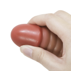 Подовжуюча вібронасадка на пеніс Pretty Love Penis Sleeve, реалістична, 22 × 5,5 см вид 9