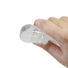 Подовжуюча насадка на пеніс Pretty Love Extension з подовжувачами (3 шт), прозора, 28 х 5,2 см вид 14