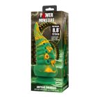 Силіконовий фалоімітатор Power Monsters Abyssal Colossus на присоску, зелений, 7 см х 22.5 см вид 9