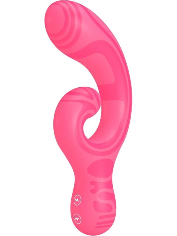 Вібратор-кролик Pretty Love Verity, рожевий, 12.5 см х 3.1 см вид 4