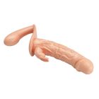 Подвійний страпон на ременях Baile ULTRA Charlotte, реалістичний, 24.8 х 3.6 см вид 10