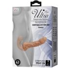 Безремневий страпон Baile ULTRA Emma, ​​реалістичний, 24.5 см х 3.4 см вид 3