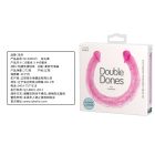 Фалоімітатор двосторонній Baile Double Dones, реалістичний, рожевий, 44 × 3,5 см вид 10