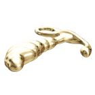 Масажер простати Pretty Love Jack із цирконієвого сплаву, золотий, 12,3 х 2,5 см вид 5