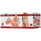 Мастурбатор-торс CRAZY BULL Tiffany, вагіна та анус, реалістичний, 49 × 25 см вид 12