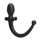 Анальна пробка-хвіст силіконова Pretty Love Anthony з застосунком, чорна, 17,5 × 3,3 см вид 5