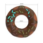 Ерекційне кільце Pretty Love Choco у формі пончика з кремом, коричневе, 4,6 × 2 см вид 7