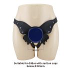 Страпон реалістичний Pretty Love Wells на синіх ременях, 20,6 × 4,2 см вид 6