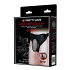 Трусики для страпона на ремінцях Pretty Love Caludio I, чорні вид 7