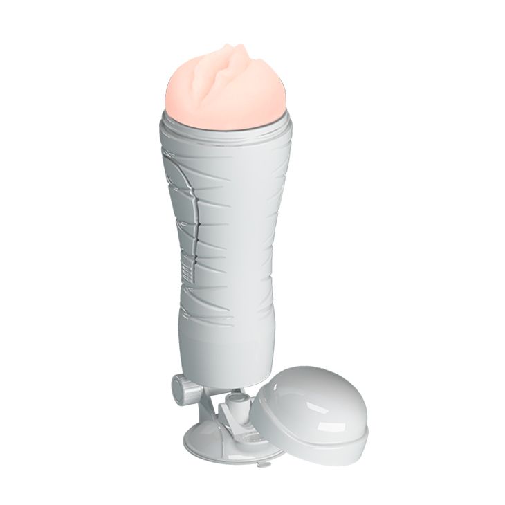 Мастурбатор-вагина Crazy Bull Flora на присоске, со стимуляцией сжатия, 28,3 × 9 см вид 5
