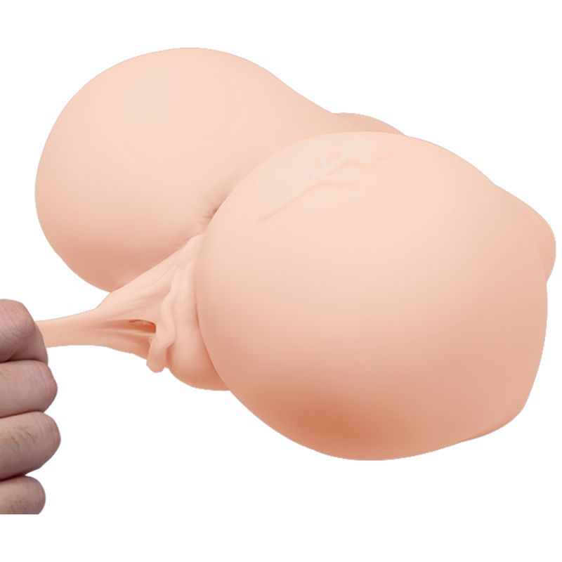 Мастурбатор реалістичний вагіна та анус CRAZY BULL з вібрацією, 22,5 × 21 × 13 см вид 6