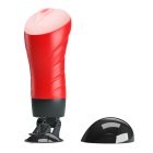 Мастурбатор вагіна в колбі на присоску з регульованим нахилом Delia Men's Stroker, бежевий, 28,3 см вид 5