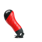 Мастурбатор вагіна в колбі на присоску з регульованим нахилом Delia Men's Stroker, бежевий, 28,3 см вид 8