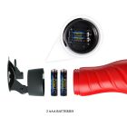 Мастурбатор вагіна в колбі на присоску з регульованим нахилом Delia Men's Stroker, бежевий, 28,3 см вид 13