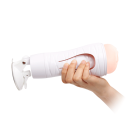 Мастурбатор-вагіна Crazy Bull Flora на присоску, зі стимуляцією стискання та вібрацією, 28,3 × 9 см вид 7