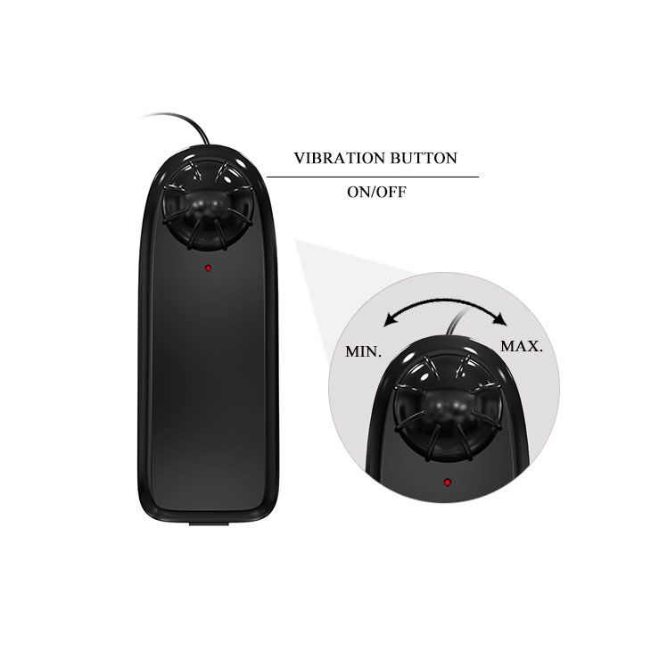 Страпон на ременях BAILE Ultra з вібрацією, з пультом, 15 × 4,2 см вид 11