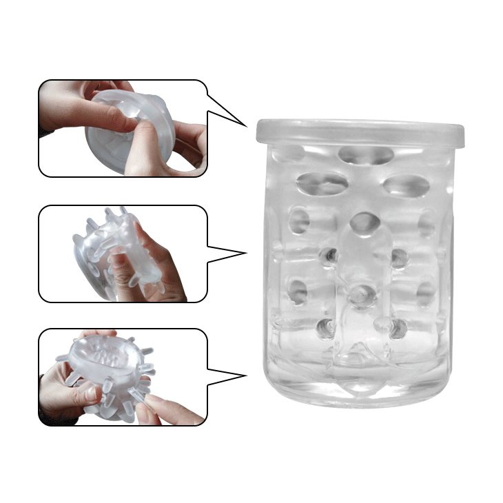 Автоматичний мастурбатор PRETTY LOVE MARLON із ротацією, чорний вид 12