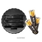 Мастурбатор-вагіна Pretty Love Emily зі стимуляцією головки, в чорній колбі, 17,9 х 6,9 см вид 14