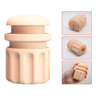 Мастурбатор-вагіна Pretty Love Theresa зі стимуляцією головки, в червоній колбі, 17,9 х 6,9 см вид 12