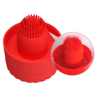 Мастурбатор-вагіна Pretty Love Theresa зі стимуляцією головки, в червоній колбі, 17,9 х 6,9 см вид 13