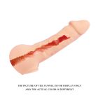 Мастурбатор-насадка у вигляді пеніса BAILE Bigger Man Penis, реалістичний, кібершкіра, 21,5 × 4,5 см вид 7