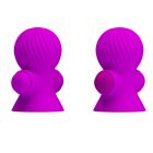 Вібростимулятори для сосків PRETTY LOVE Nipple Sucker,фіолетові вид 3