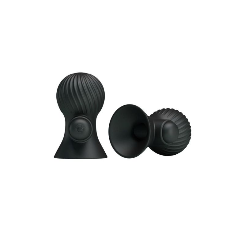 Вибростимулятор для сосков PRETTY LOVE Nipple Sucker, чёрные вид 4