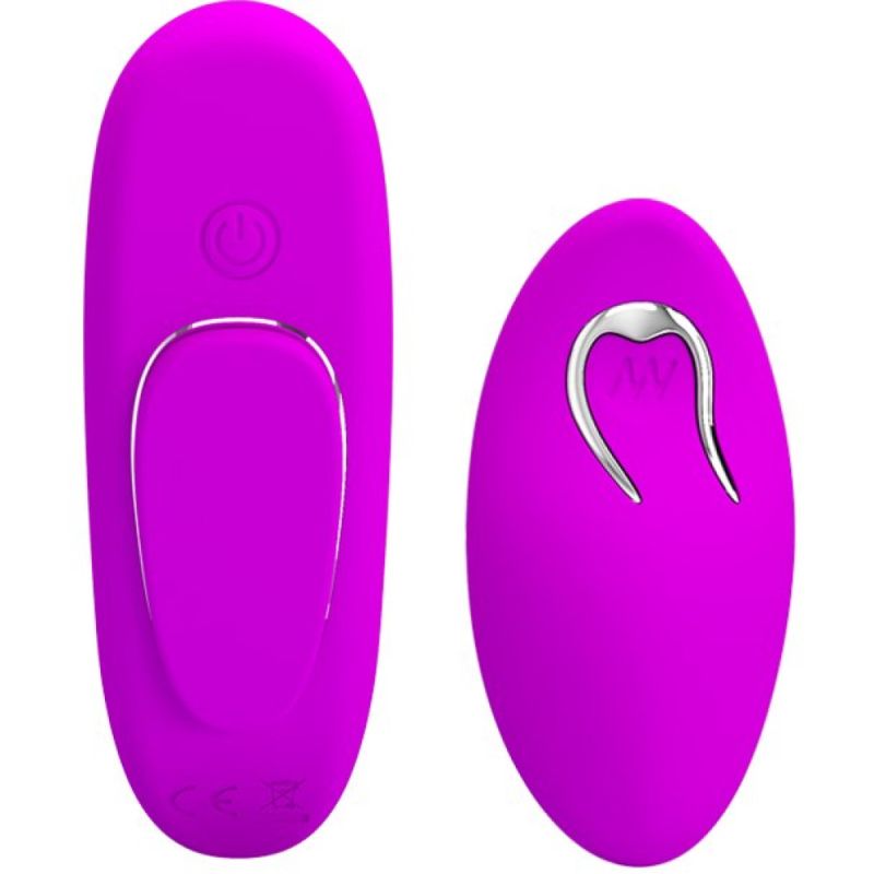 Вібратор в трусики BAILE Romance Lisa, фіолетовий, 9,5 × 3 см вид 4