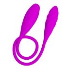 Двосторонній вібратор PRETTY LOVE Snaky Vibe, фіолетовий вид 4
