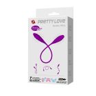 Двосторонній вібратор PRETTY LOVE Snaky Vibe, фіолетовий вид 11